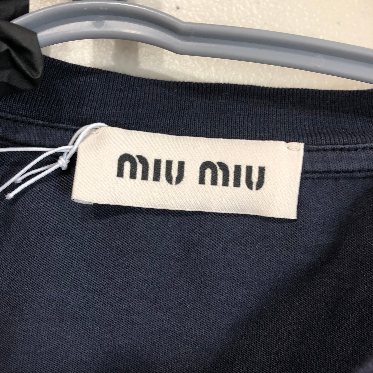 Miu Miu Navy Blue Top Size S