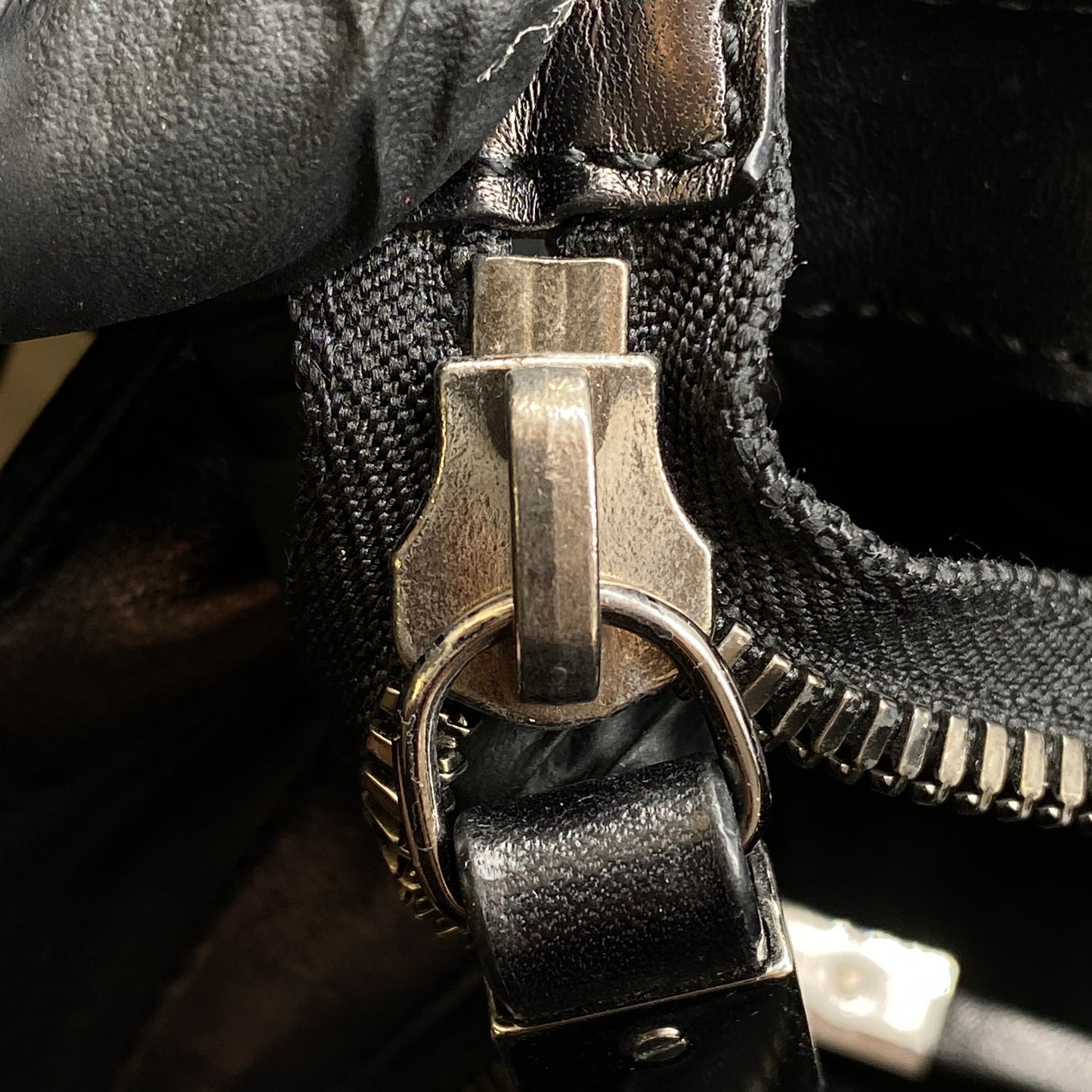 Burberry Black Check Crossbody Messenger Bag