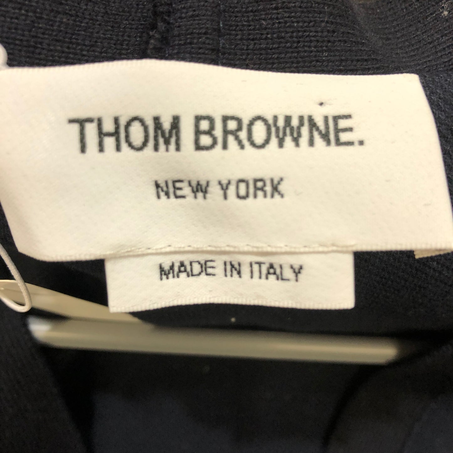 Thom Browne Classic V-Neck Cardigan Size 38 Dark Navy