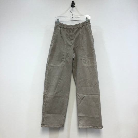 Brunello Cucinelli Grey Straight-Leg Cotton Pants Size 38