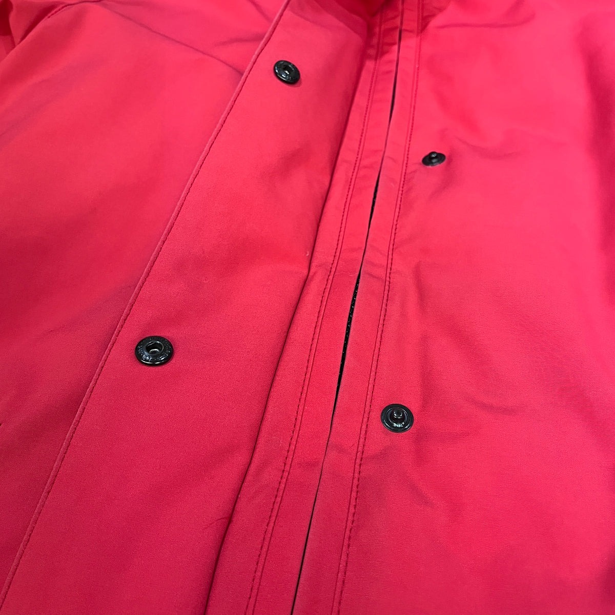 Canada Goose Red Fur Trim Parka Size S