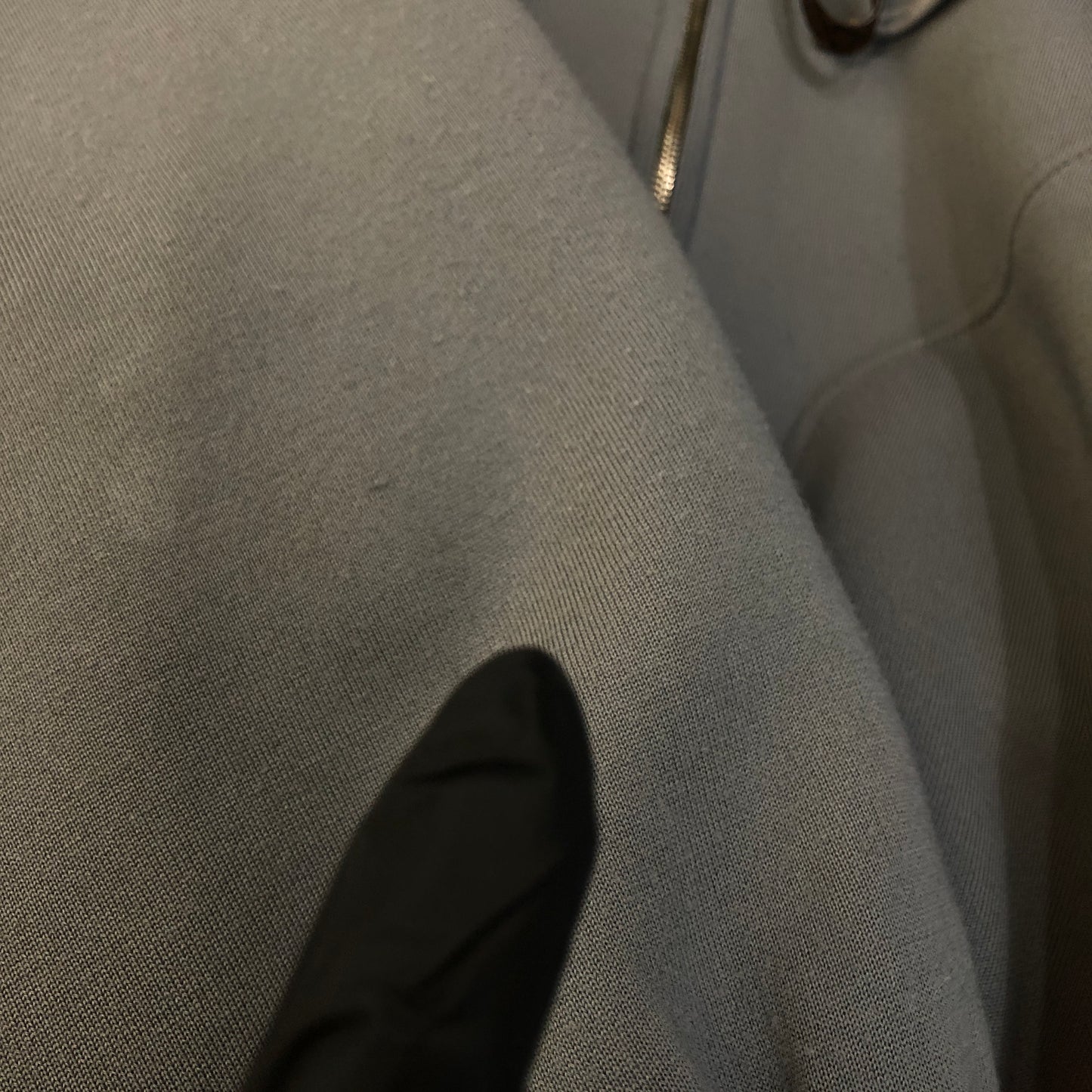 Louis Vuitton Monogram Zip-Up Hoodie Size M Grey