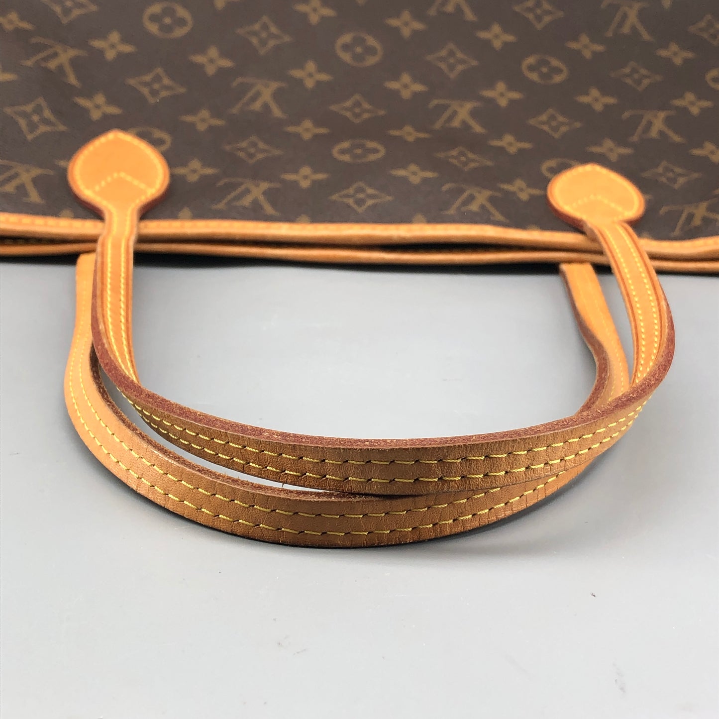 Louis Vuitton Monogram Canvas Neverfull MM Tote Bag  Brown