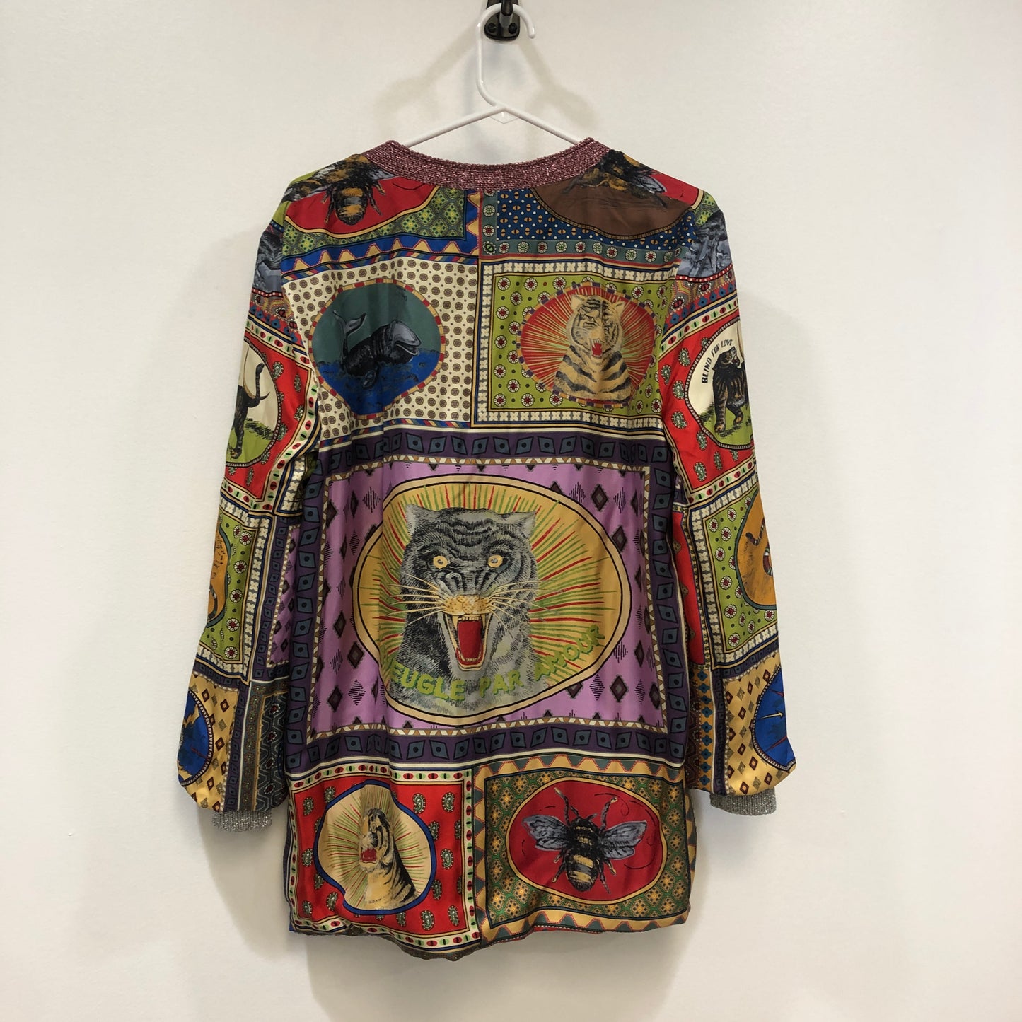 Gucci Multicolor Reversible Cardigan Size S