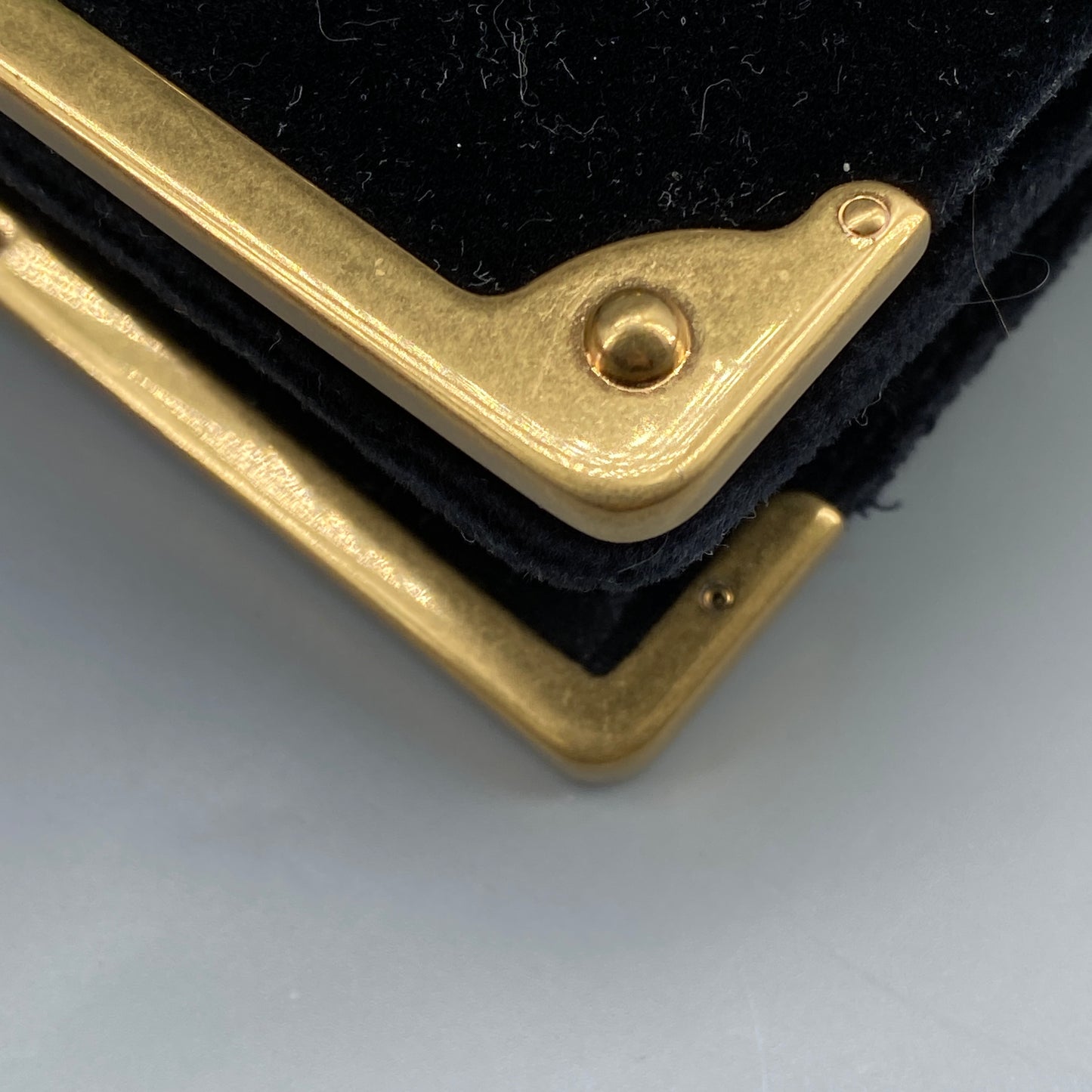 Prada Velvet City Calfskin Micro Cahier Bag Black