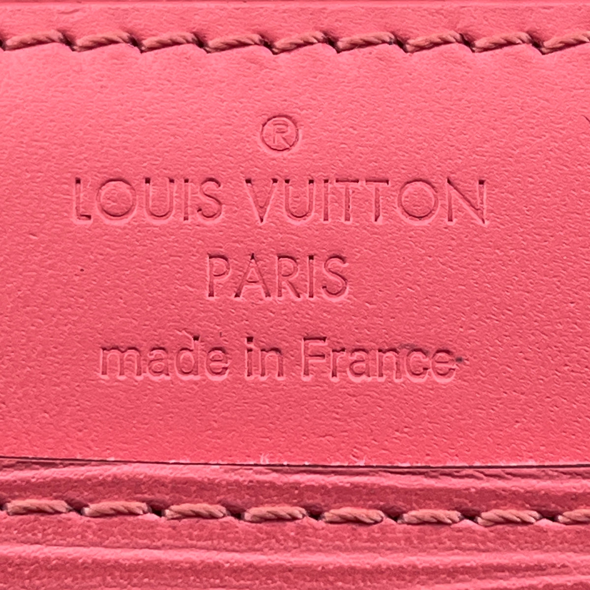 Louis Vuitton Coral Pink Epi Wallet On Chain