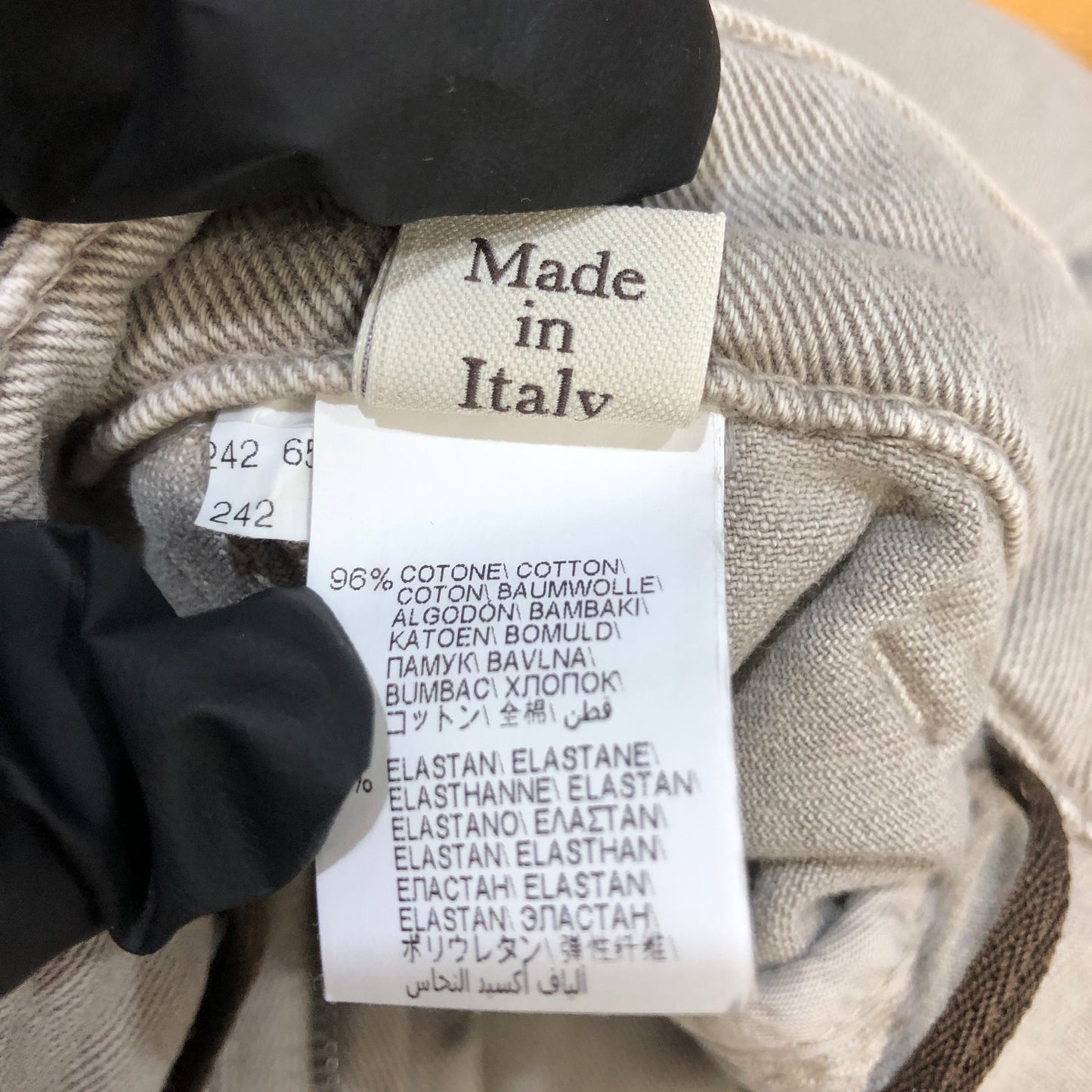 Brunello Cucinelli Grey Straight-Leg Cotton Pants Size 38