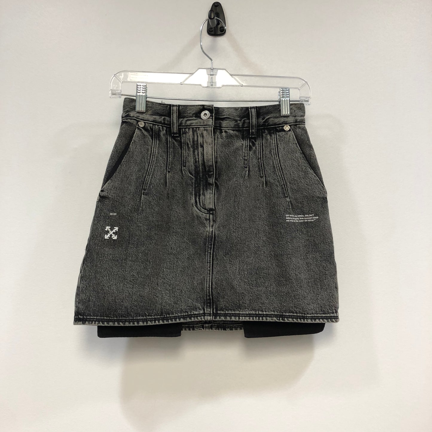 Off-White Denim Mini Skirt Size 38 – Very Good