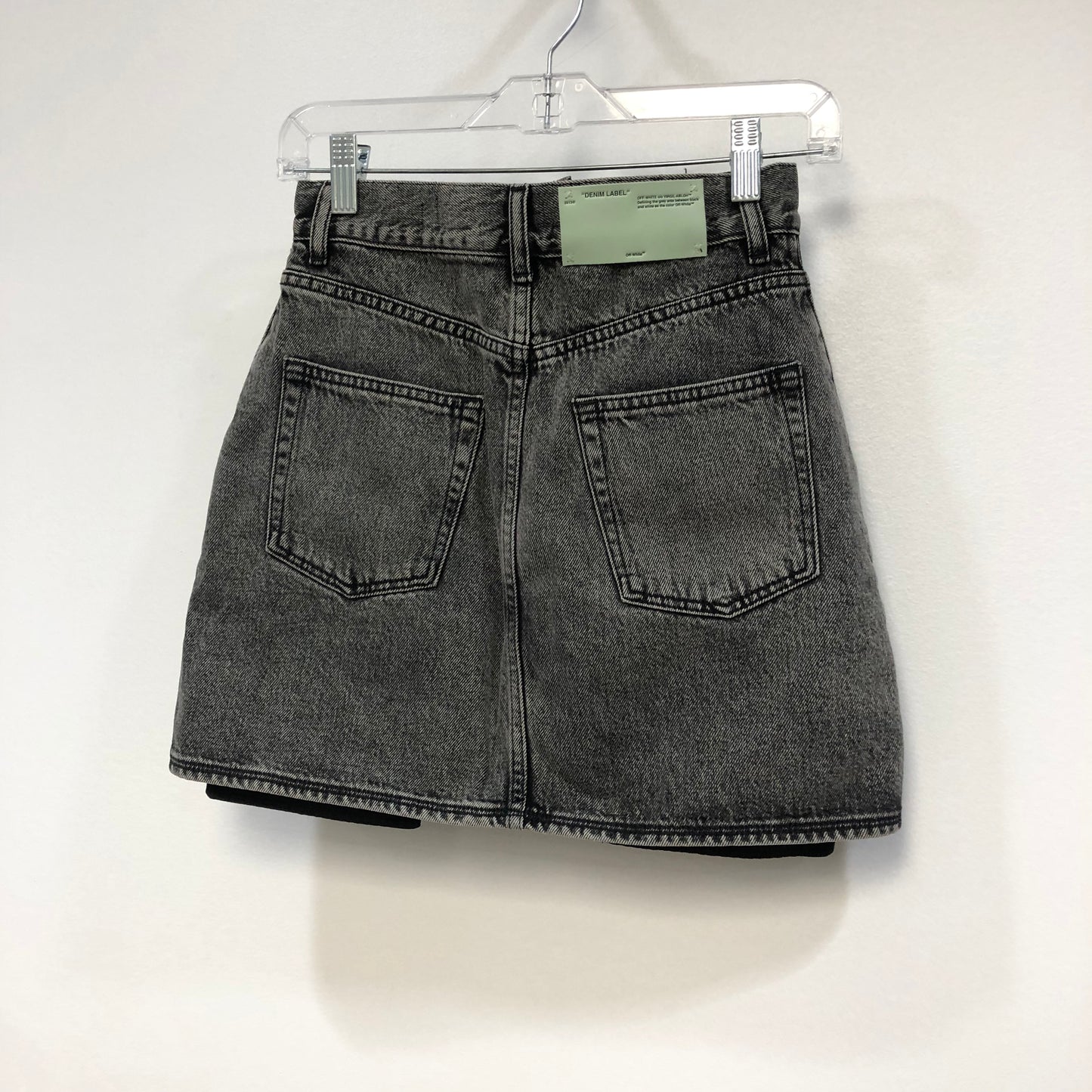 Off-White Denim Mini Skirt Size 38 – Very Good
