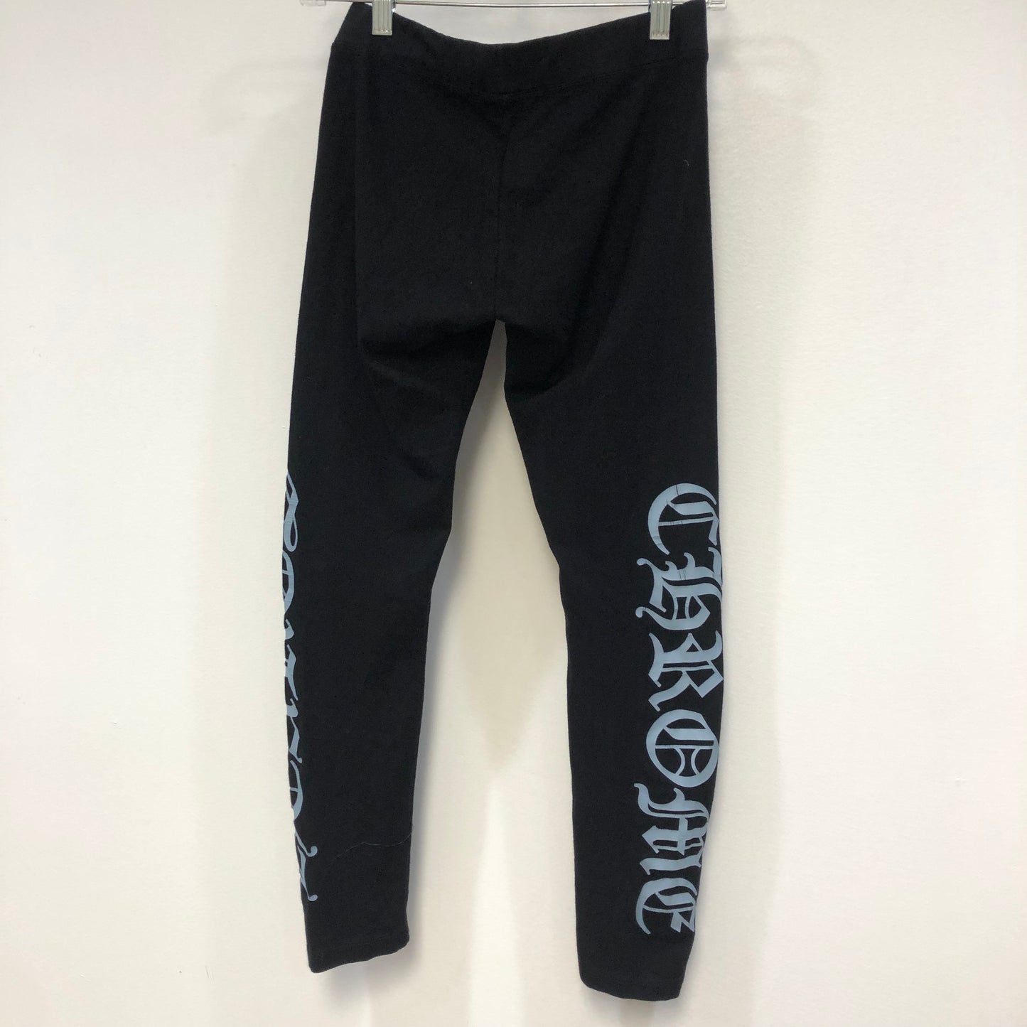 Chrome Hearts Script Logo Sweatpants with Blue Graphic Print