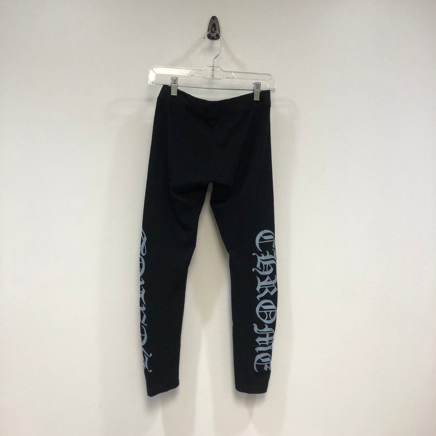 Chrome Hearts Script Logo Sweatpants with Blue Graphic Print