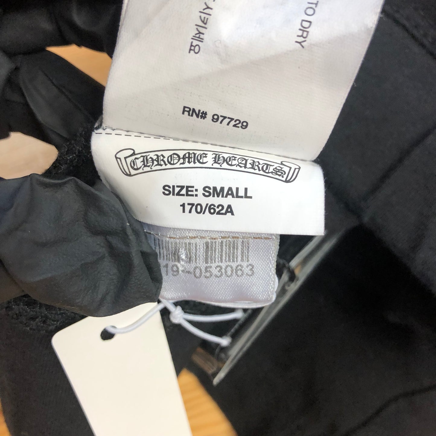 Chrome Hearts Script Logo Sweatpants with Blue Graphic Print