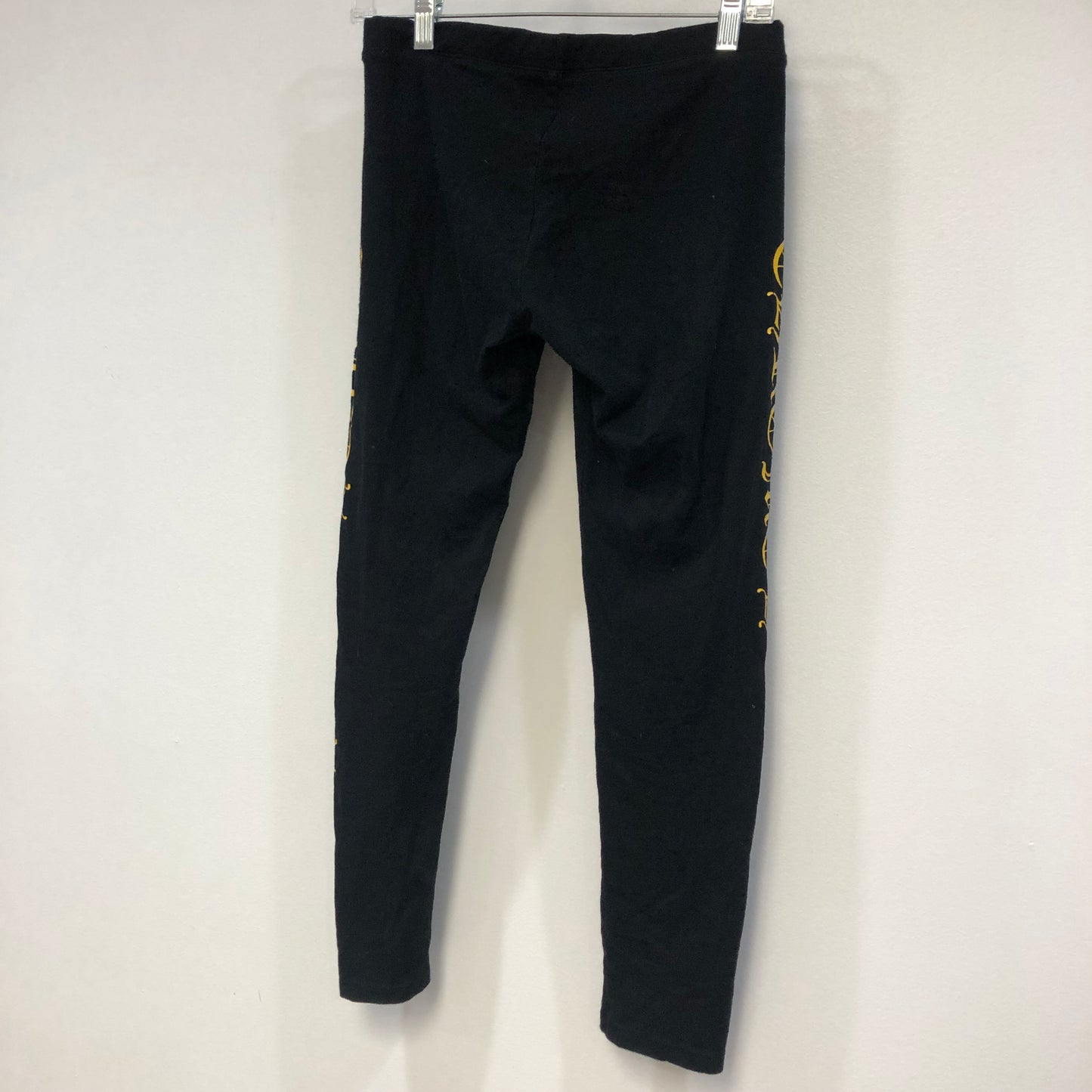 Chrome Hearts Script Logo Sweatpants with Yellow Graphic Print