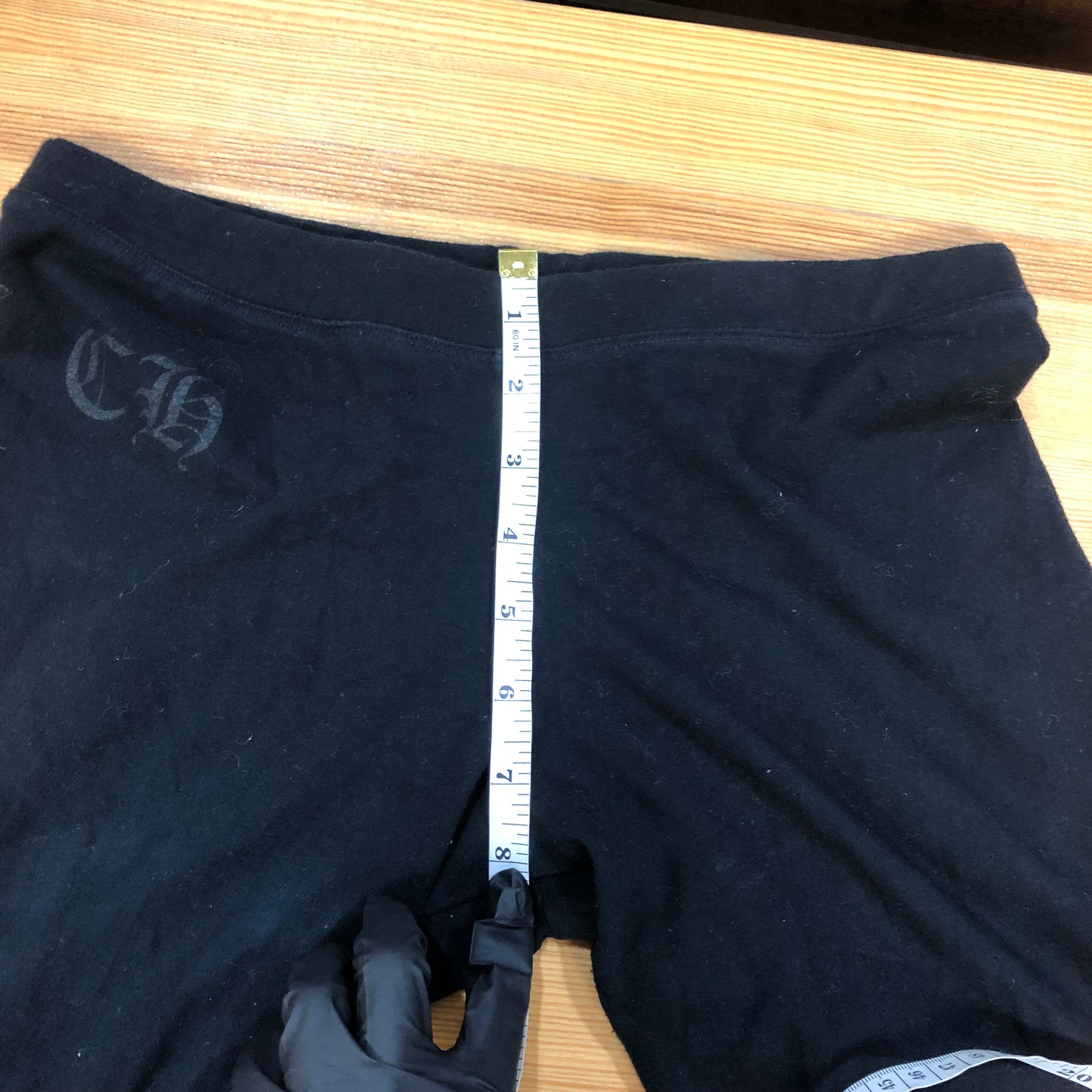 Chrome Hearts Script Logo Sweatpants with Yellow Graphic Print
