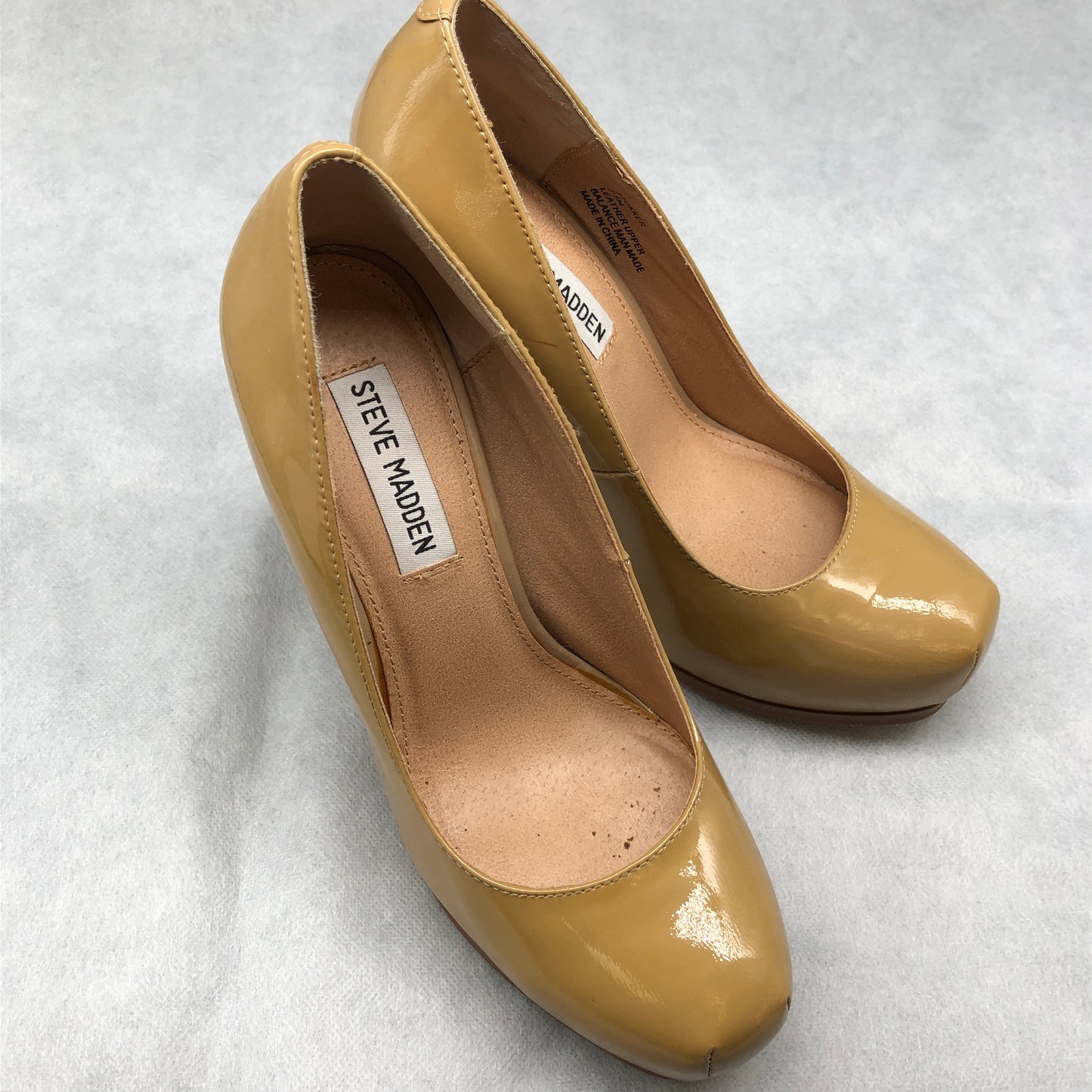Steve Madden Patent Leather Platform Pumps