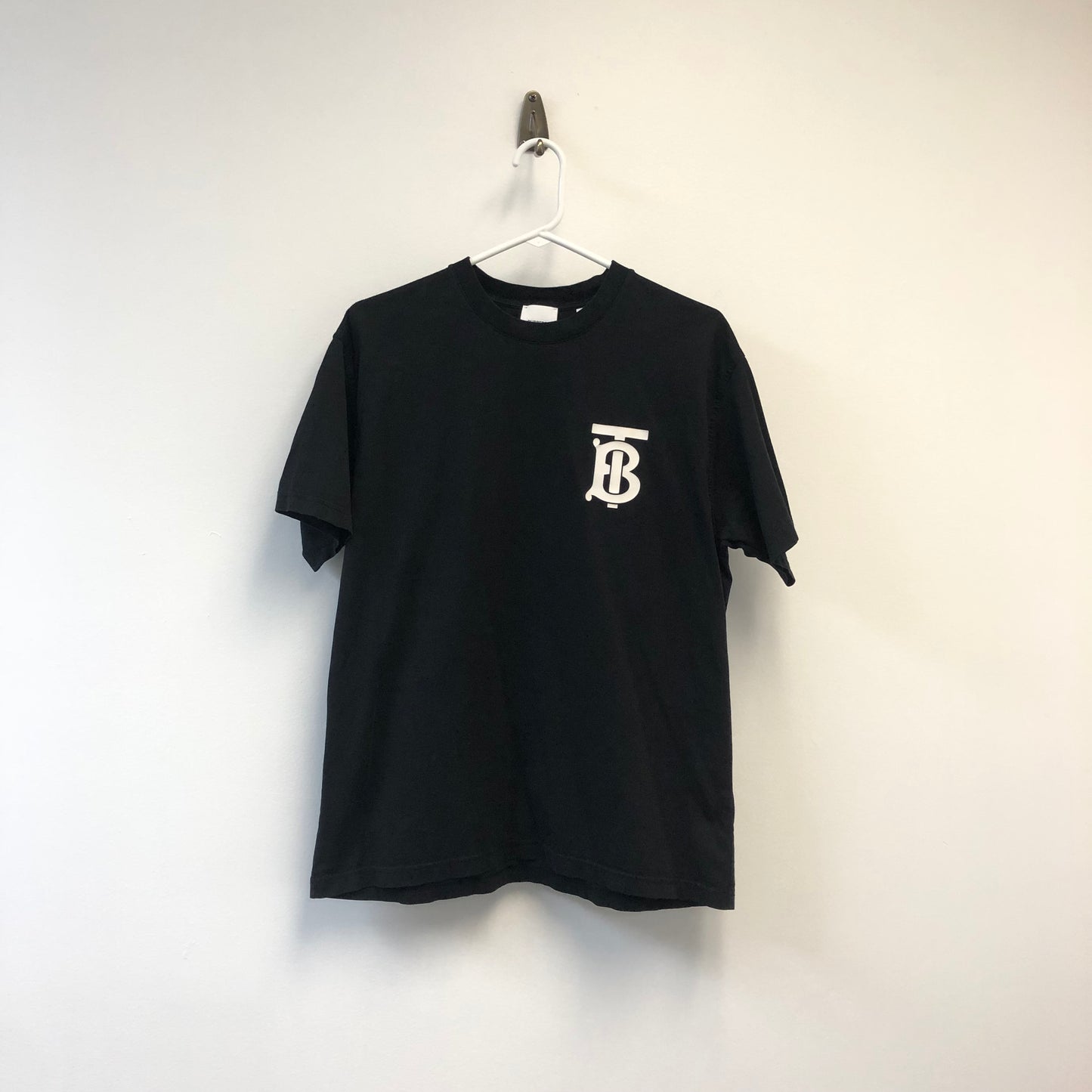 Burberry TB Monogram Logo Cotton T-Shirt