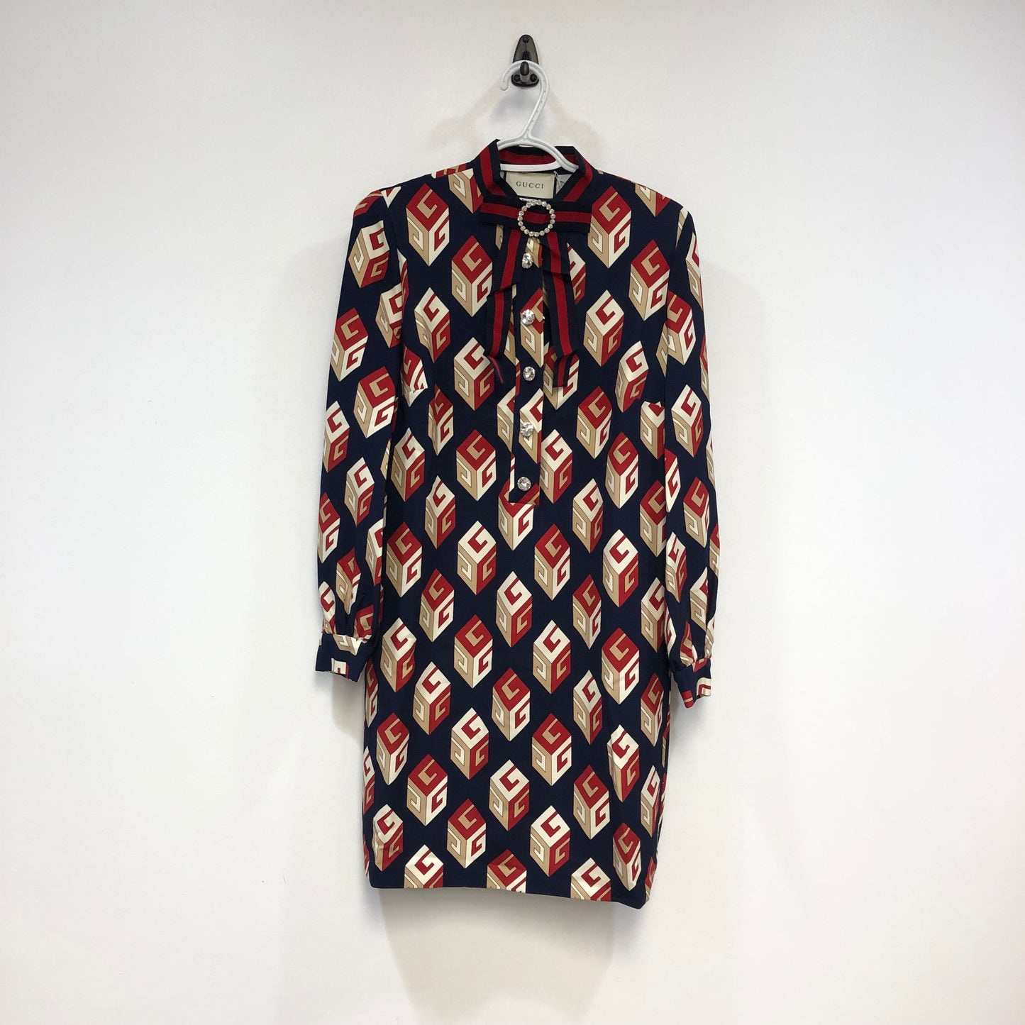 Gucci Printed Silk Dress Size L
