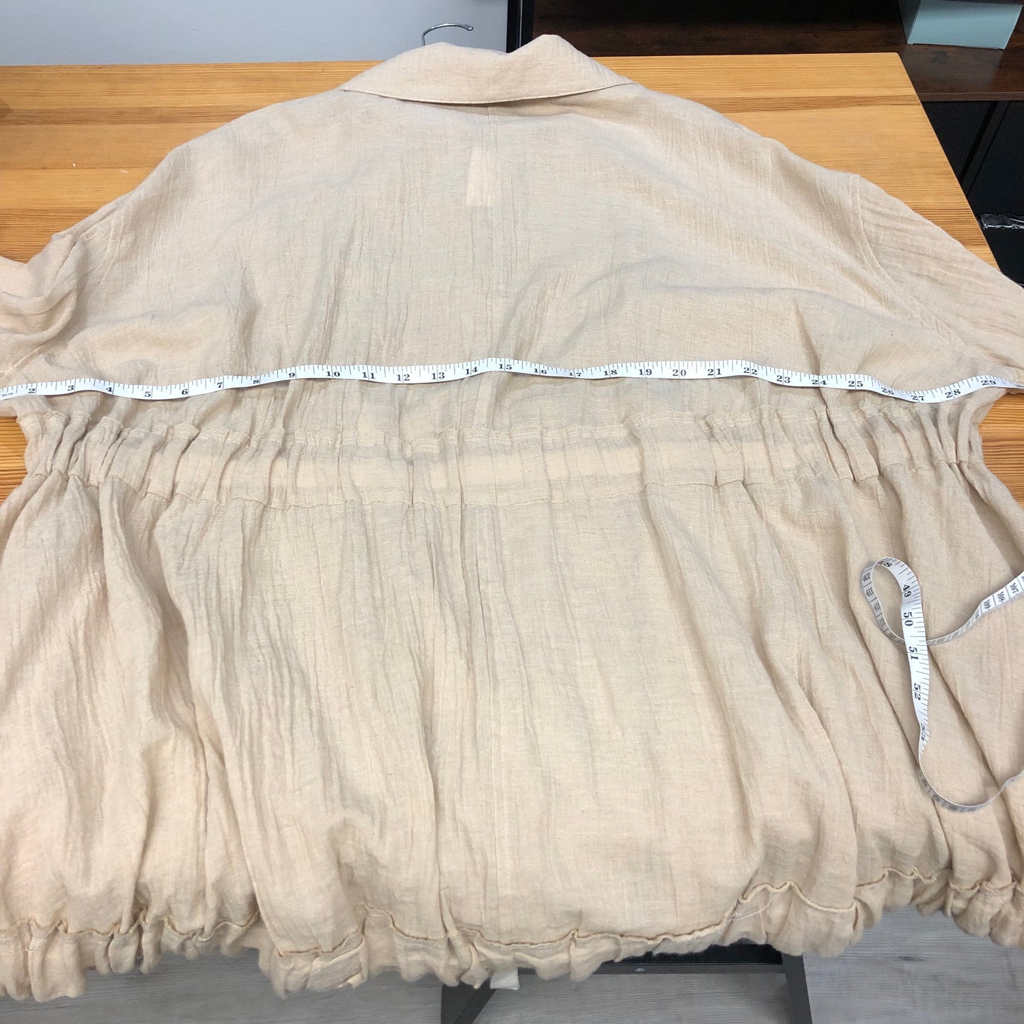 Loewe Tan Linen Shirt Size 38