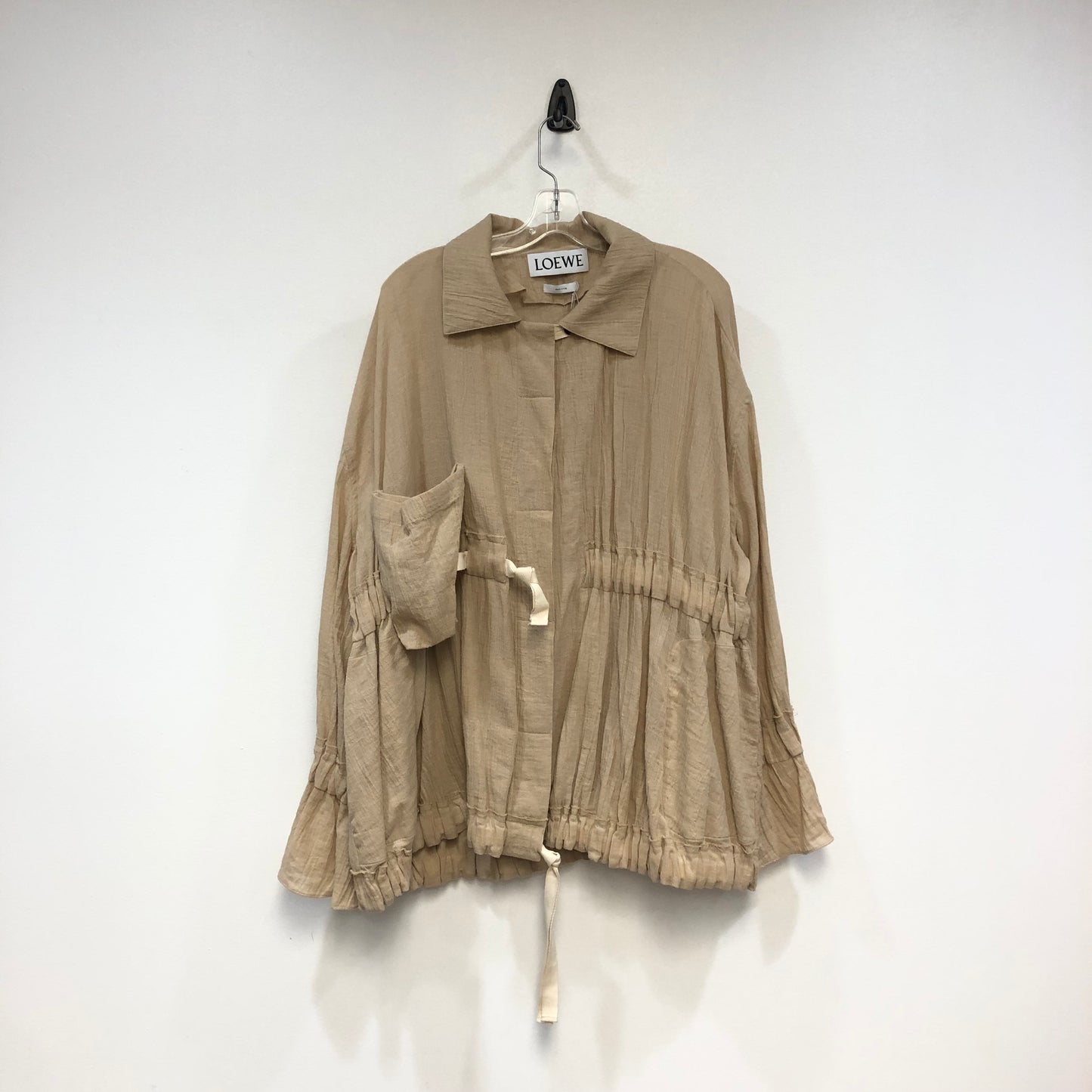 Loewe Tan Linen Shirt Size 38