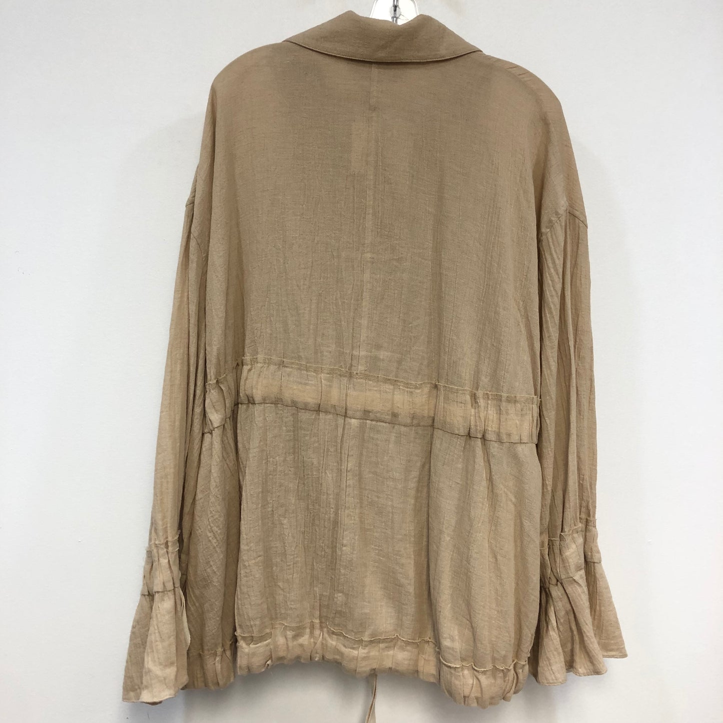 Loewe Tan Linen Shirt Size 38