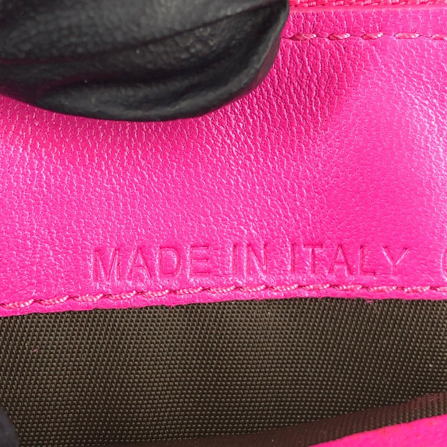 Christian Dior Cannage Quilted Leather Long Zip Around Wallet Hot Pink