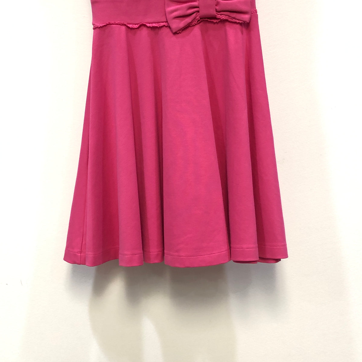 Red Valentino Hot Pink Puff Sleeve Fit & Flare Dress XS