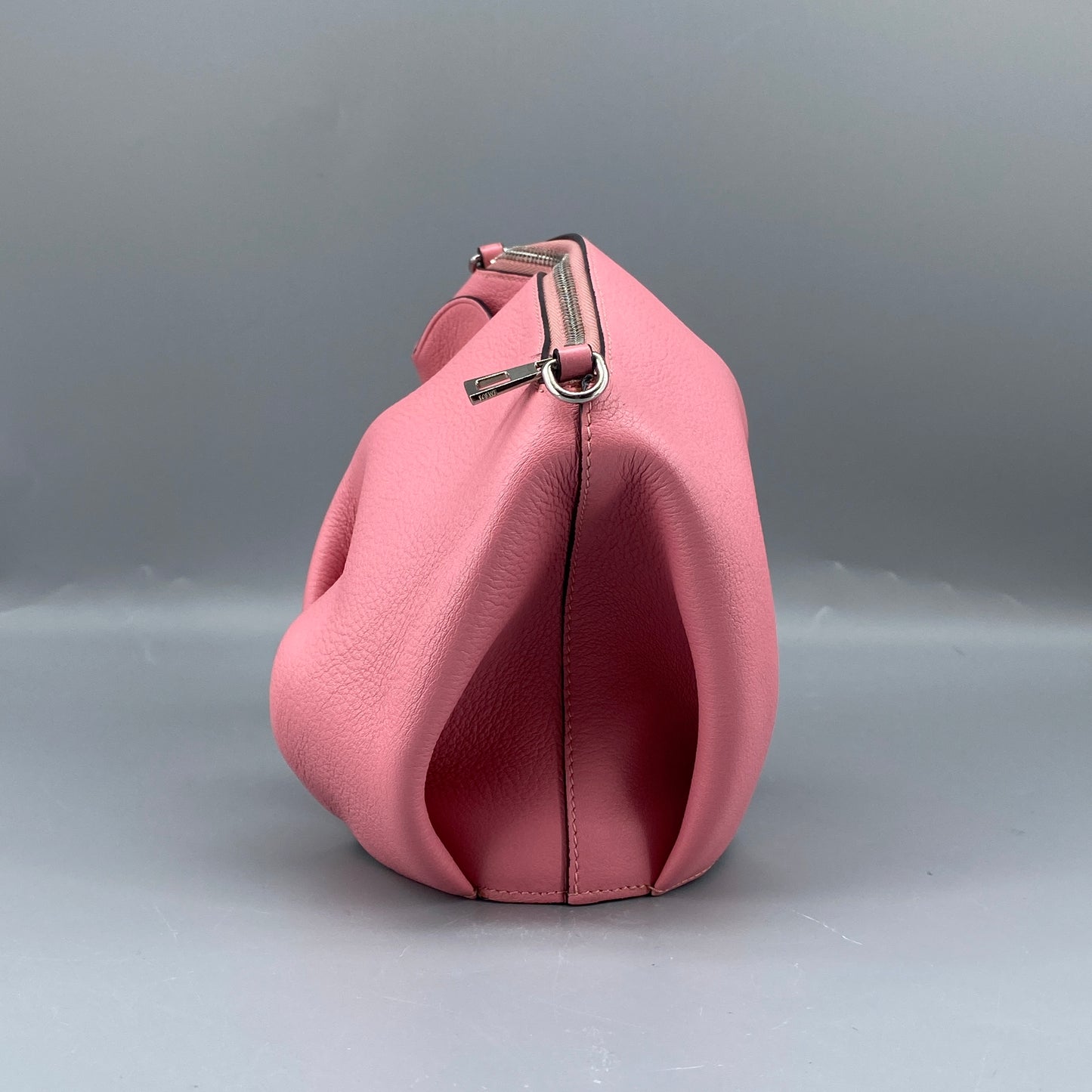 Loewe Pink Leather Elephant Crossbody Bag
