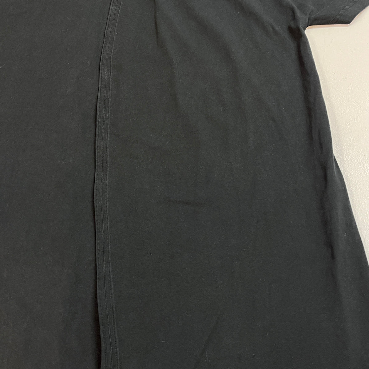 Balenciaga Black Oversized T-Shirt Dress Small Logo Size S