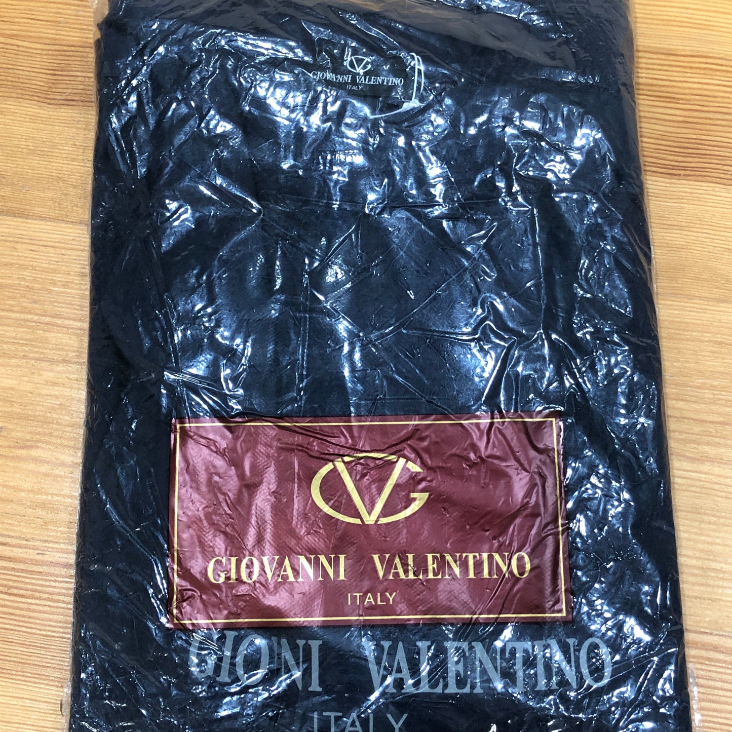 Giovanni Valentino Navy Blue Crew Neck Short Sleeve T-Shirt Size XXL