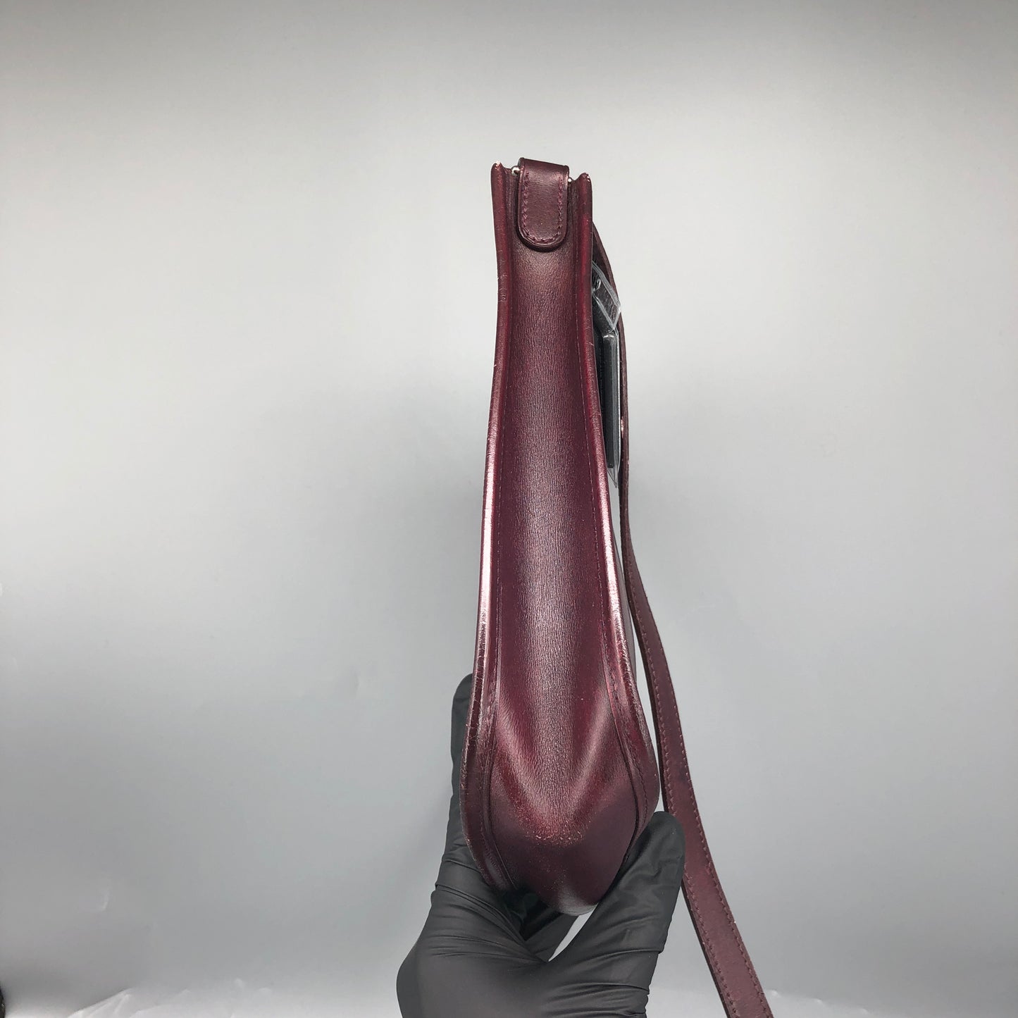 Hermes TPM Mini Evelyne I Bag Dark Red Box Calf Year 2002