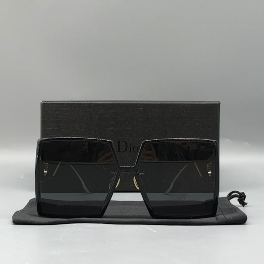 Christian Dior Oversized Square Black Sunglasses 135mm