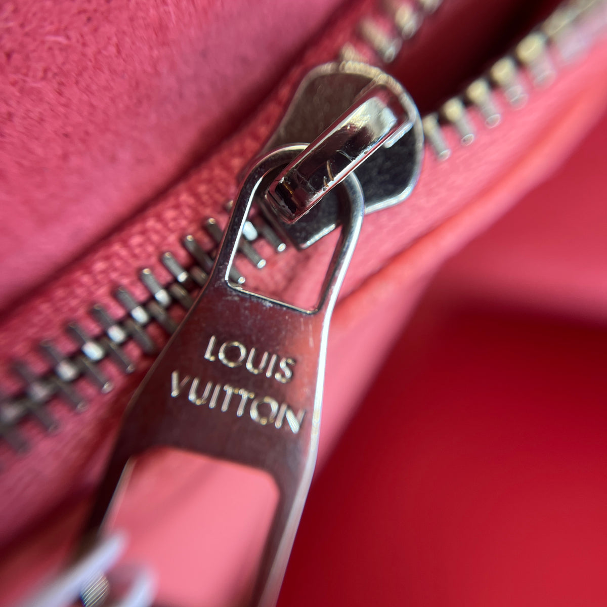 Louis Vuitton Coral Pink Epi Wallet On Chain
