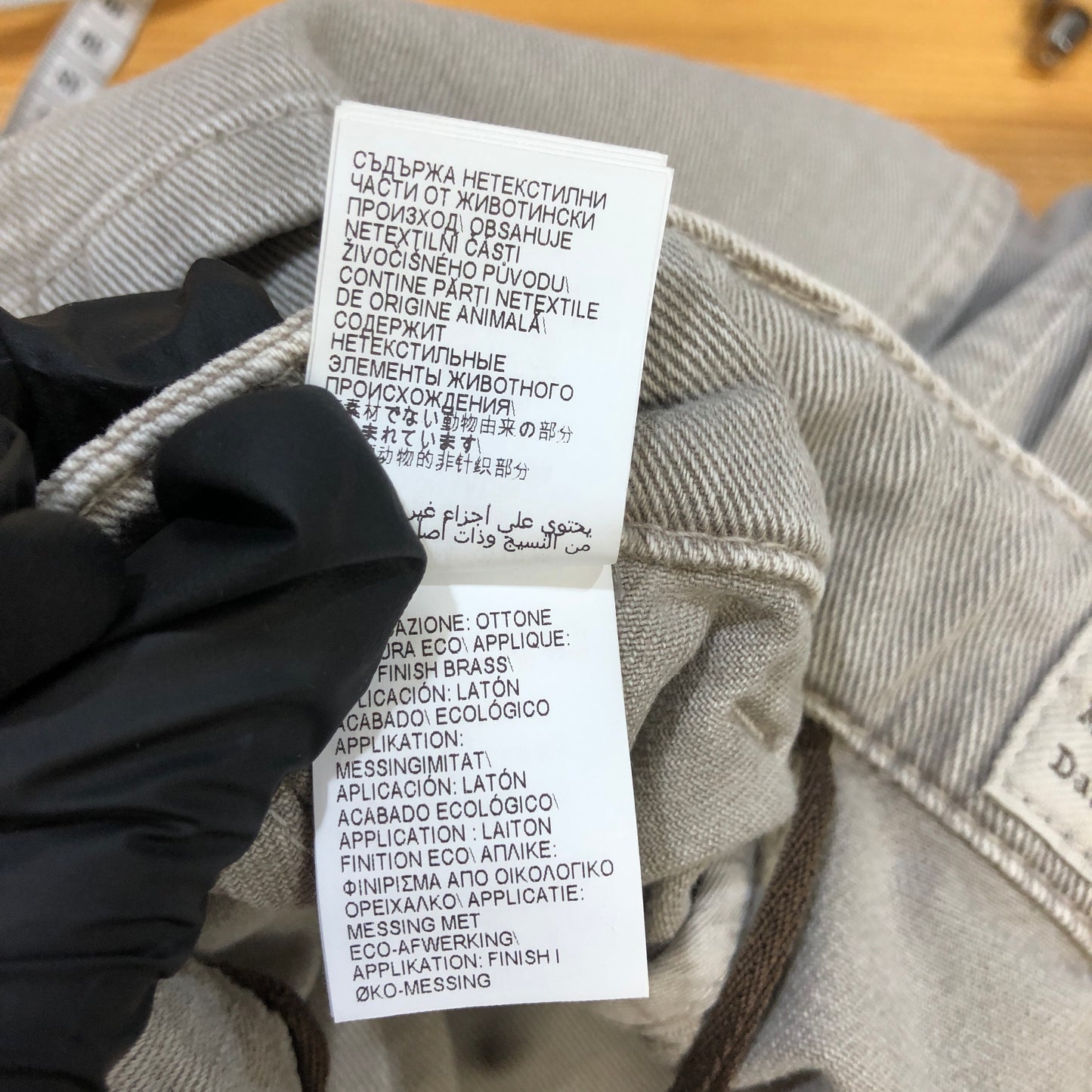 Brunello Cucinelli Grey Straight-Leg Cotton Pants Size 38