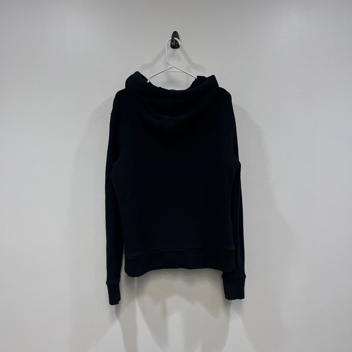 Gucci Black Vintage Logo Print Pullover  Hoodie Size XS