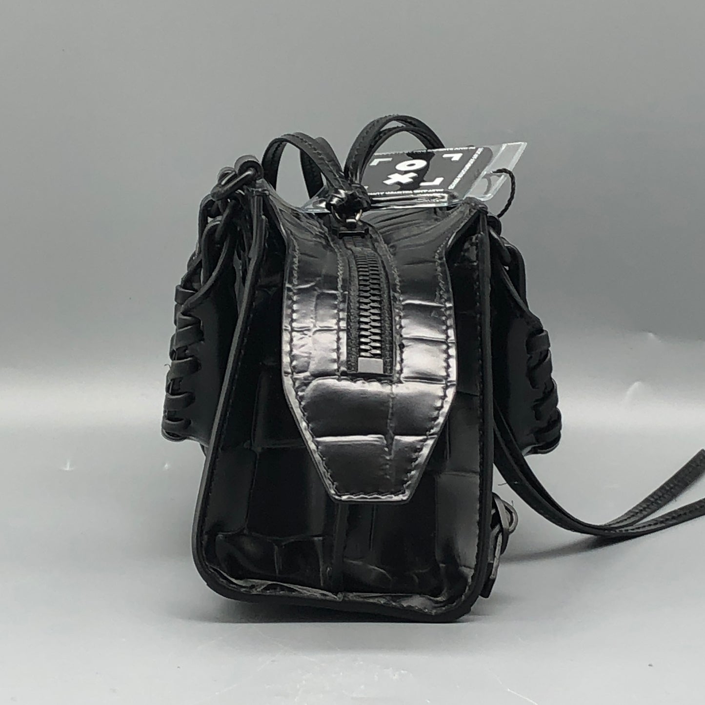Balenciaga Neo Classic Mini Croc-Embossed Leather Bag