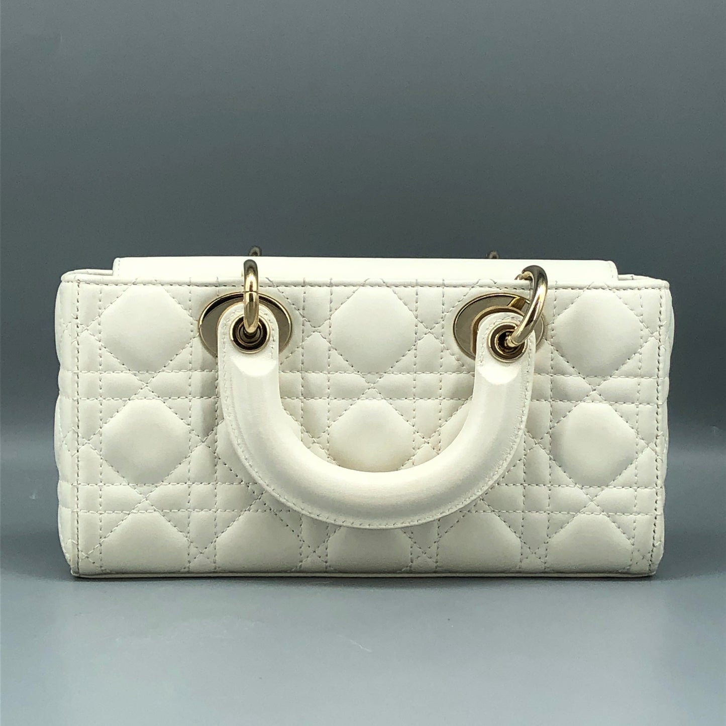 Christian Dior Lady D-Joy Small Crossbody Bag Cream