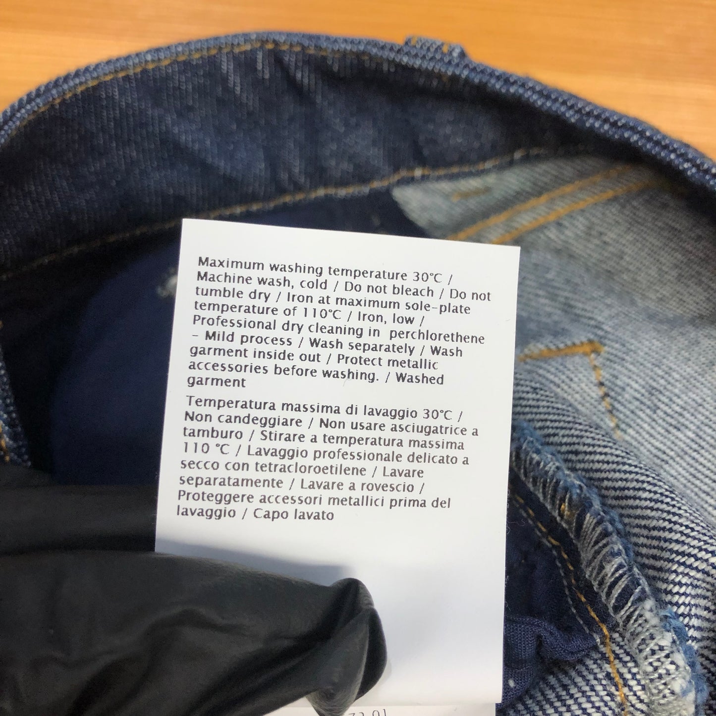 Valentino Garavani High-Waisted Denim Shorts