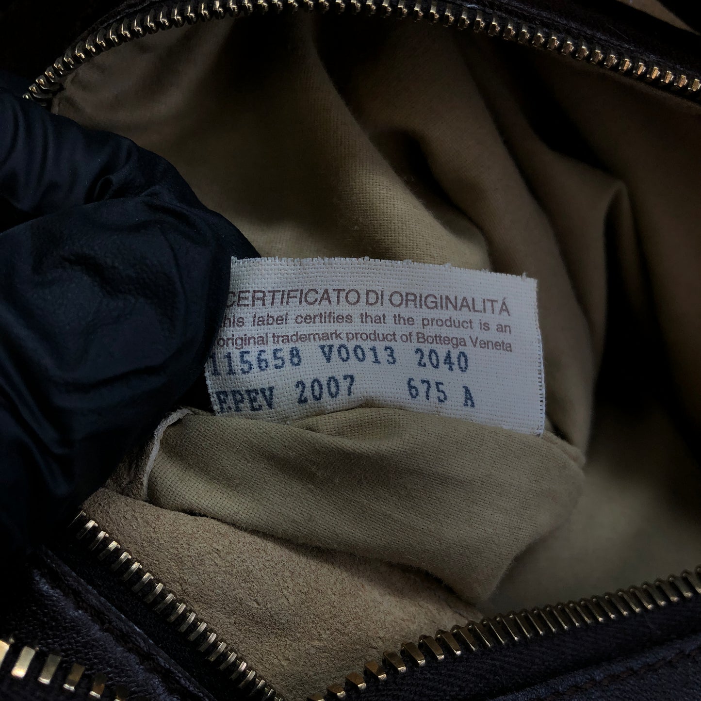 Bottega Veneta Nappa Intrecciato Brown Hobo Bag