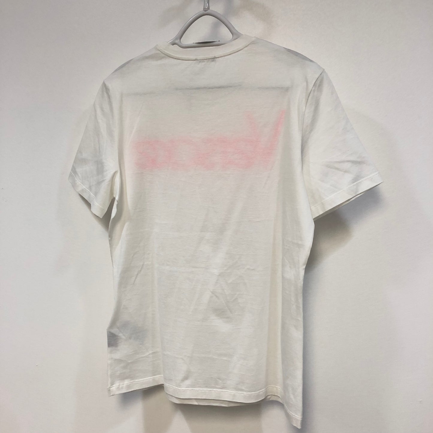 Versace White Logo Print T-Shirt