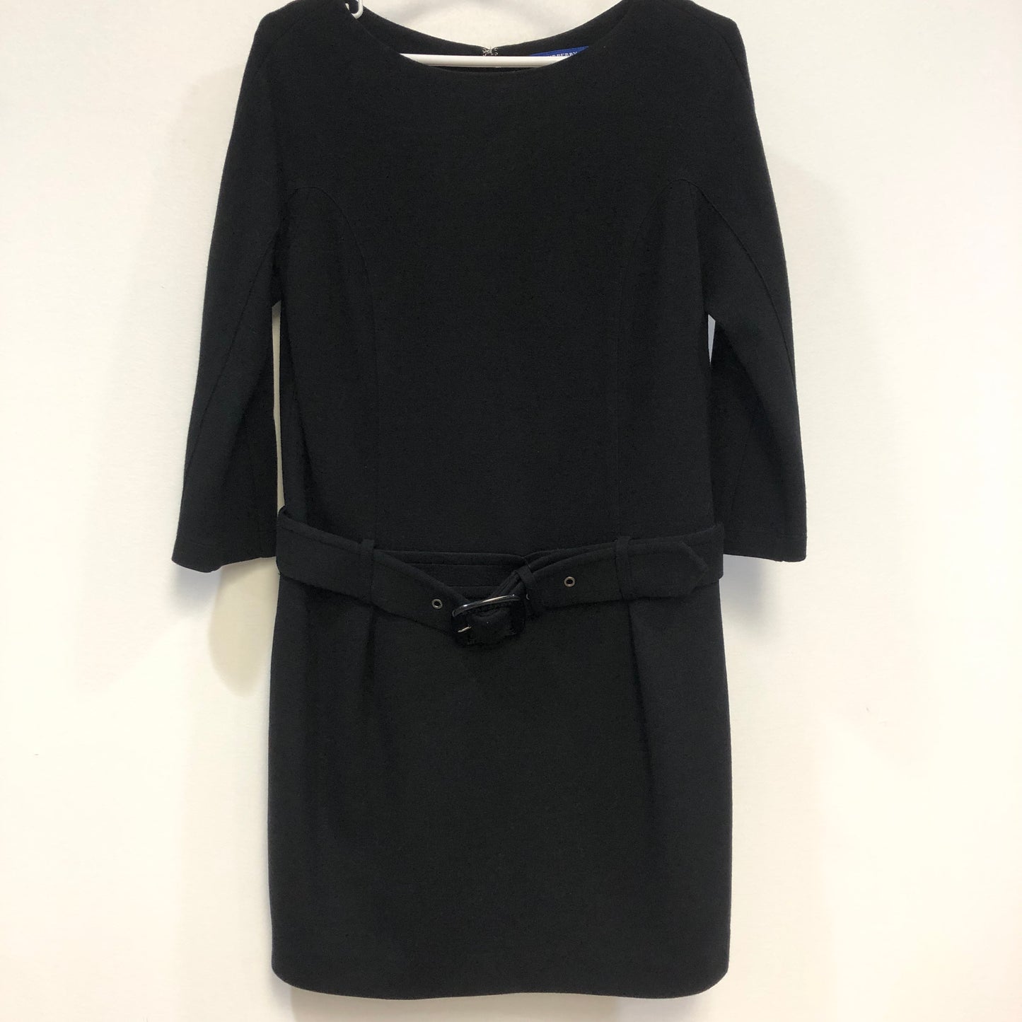 Burberry Blue Label Belted Mini Dress Size 38 Black
