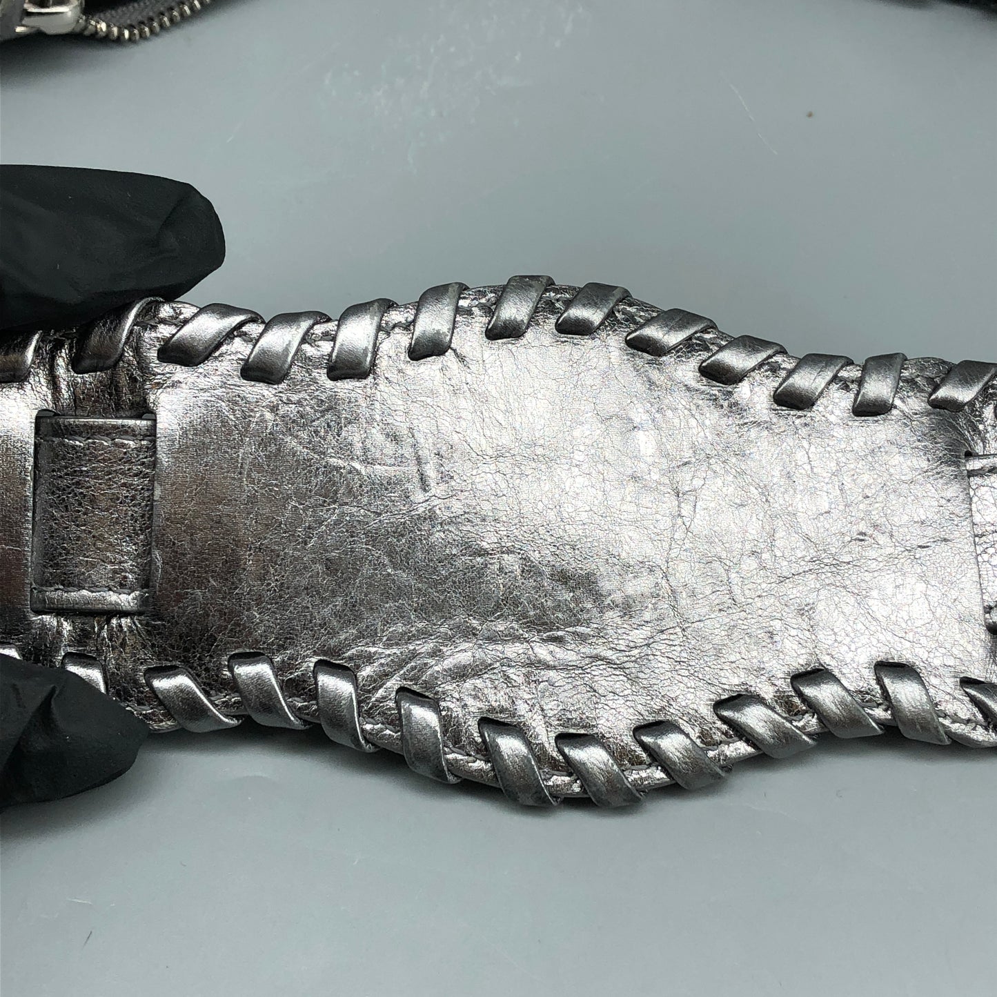 Balenciaga Le Cagole XS Shoulder Bag Silver