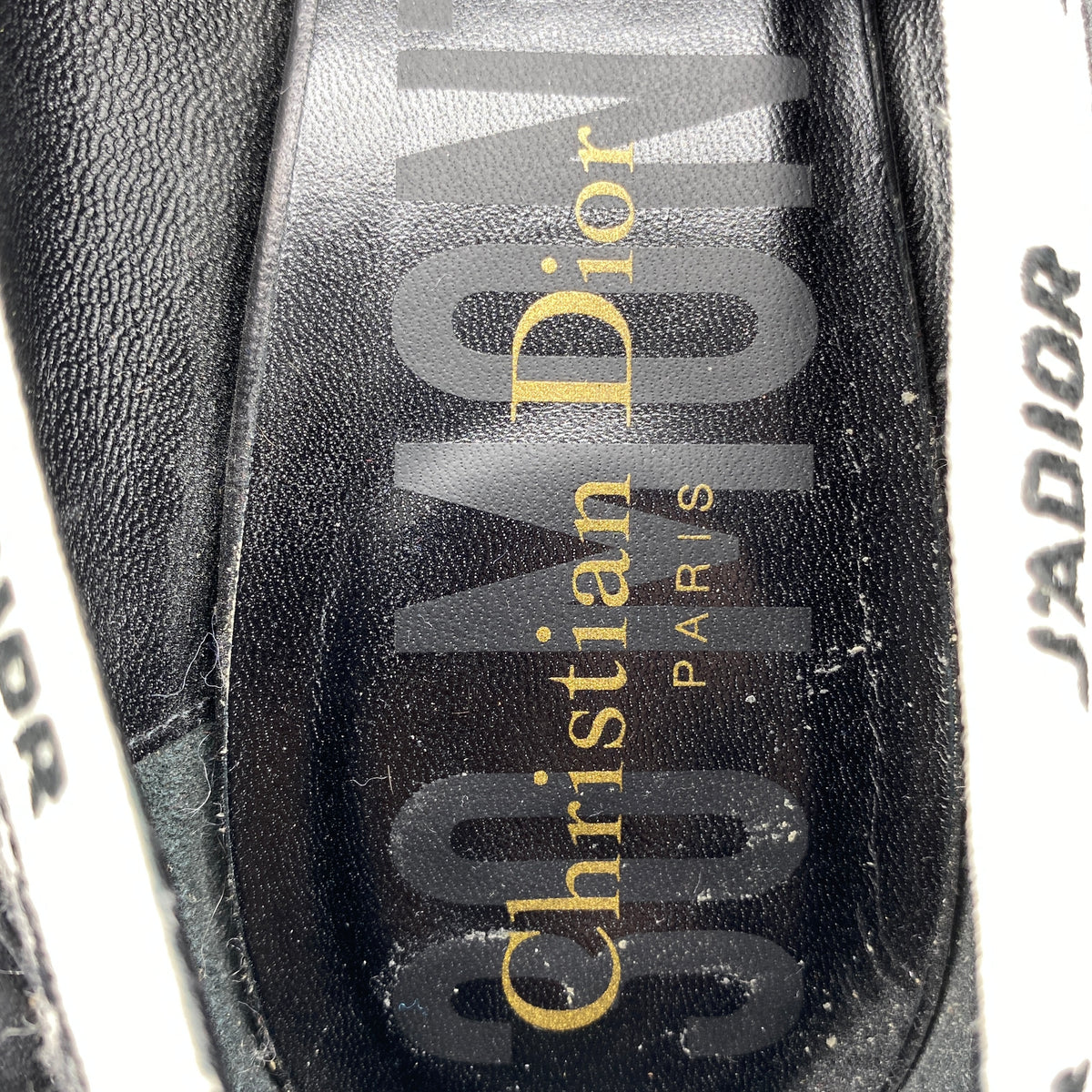Christian Dior Houndstooth Fabric Pointed Toe High Heel  Size 37.5