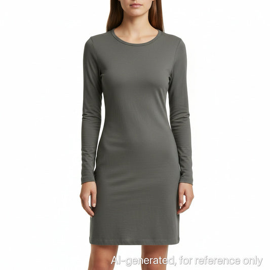 Gil Rodriguez Dress Size S Silver Grey