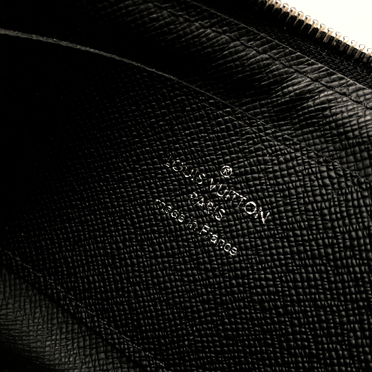 Louis Vuitton Damier Graphite Zipped Wallet Black