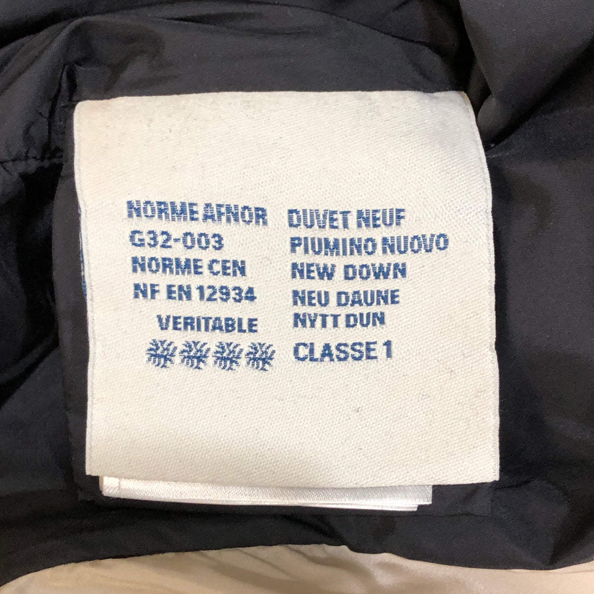 Moncler Beige Fur Hood Down Puffer Jacket Size 1