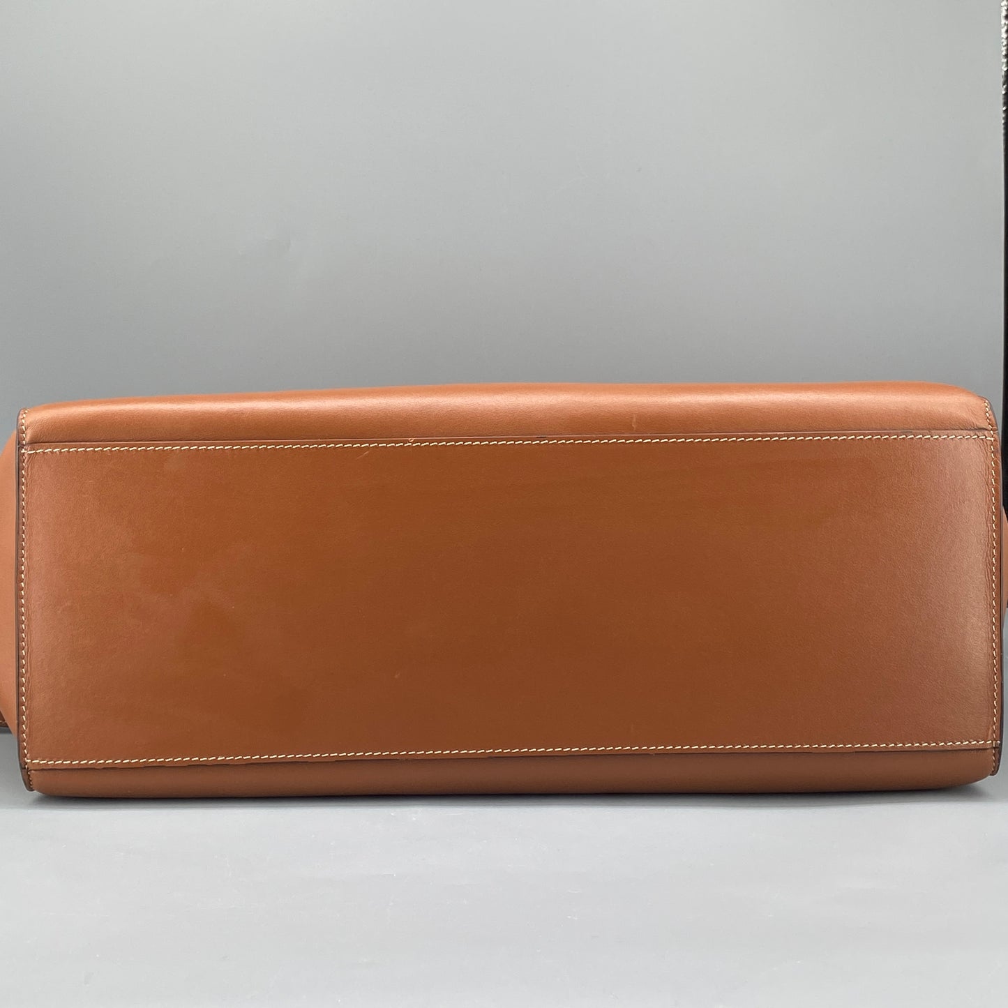 Celine Caramel Cabas Phantom Calfskin Leather Tote Bag