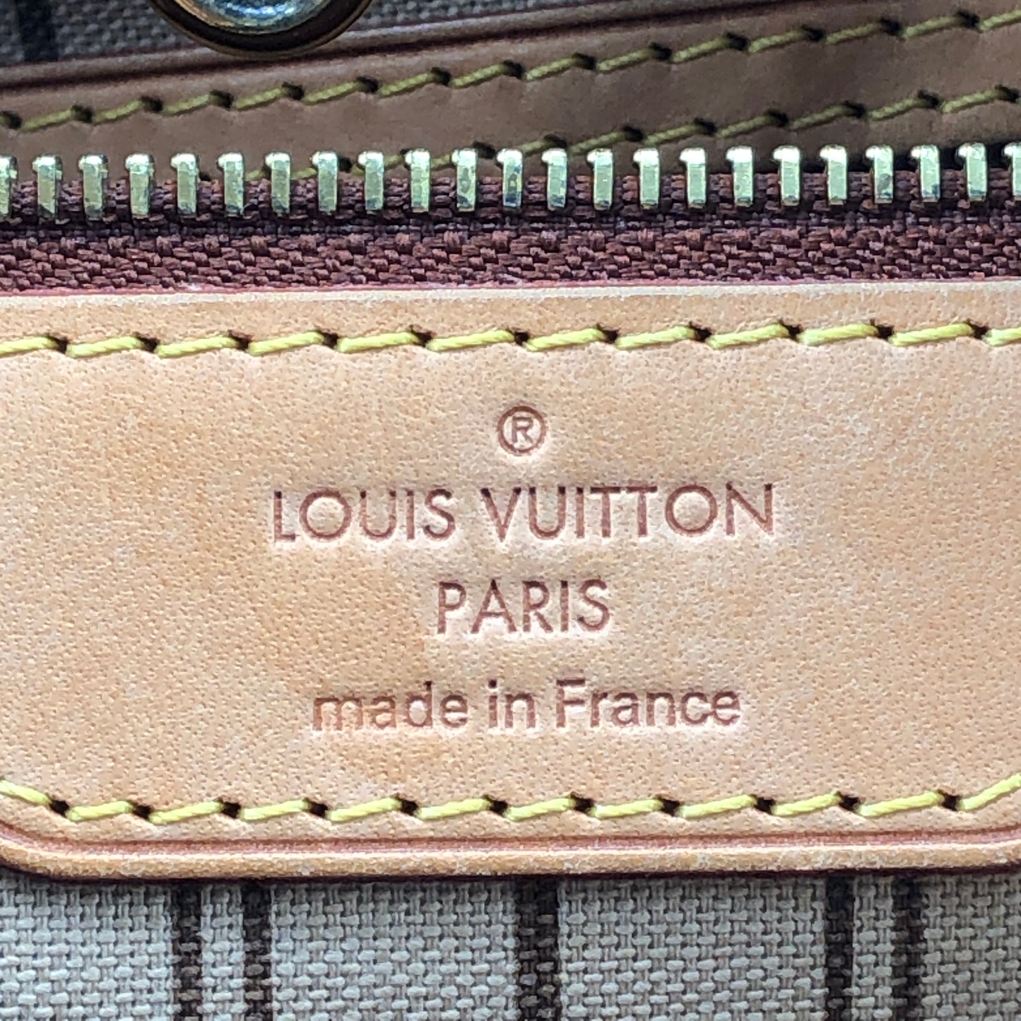 Louis Vuitton Monogram Canvas Neverfull MM Tote Bag  Brown