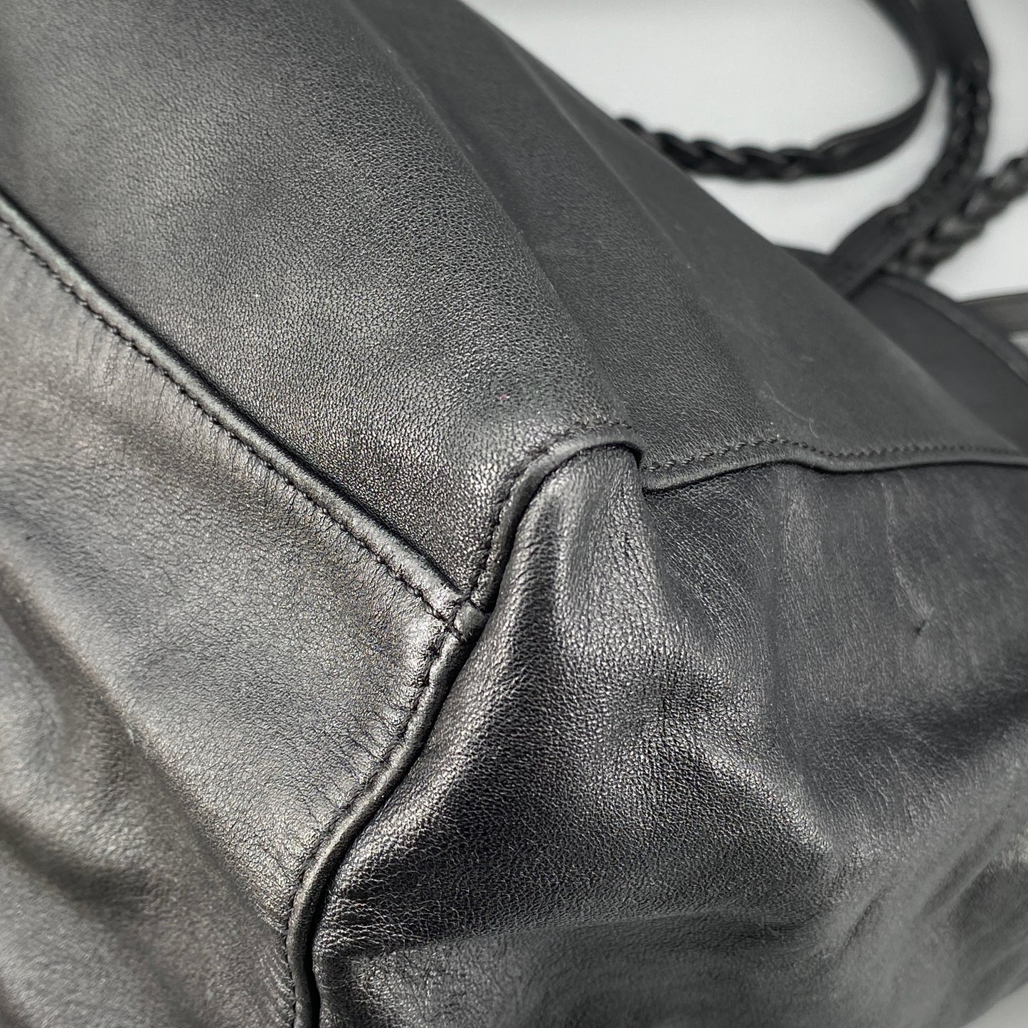 Mulberry Black Leather Tote Shoulder Bag