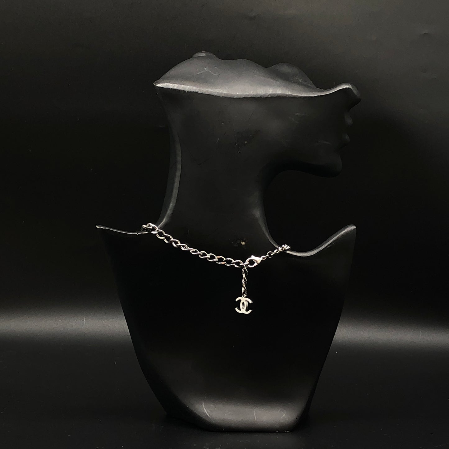 Chanel Crystal CC & Star Necklace