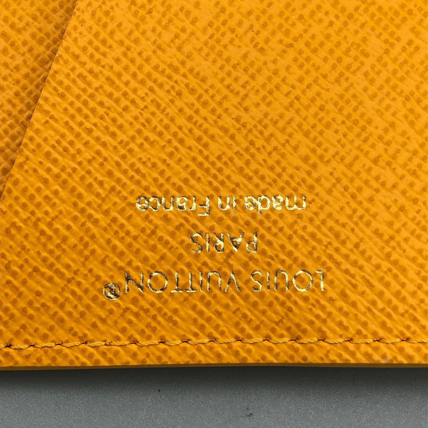Louis Vuitton Pocket Organizer Card Holder Yellow